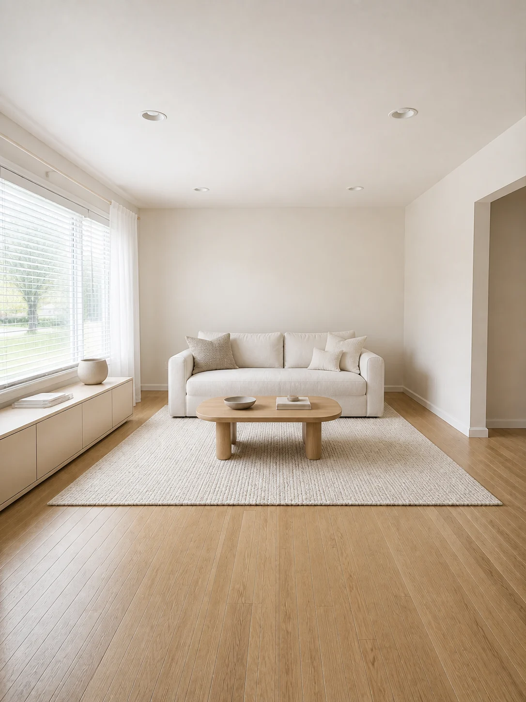 Reimagined Scandinavian living room